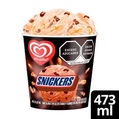 Helado Holanda® Micha de Snickers 473 ml